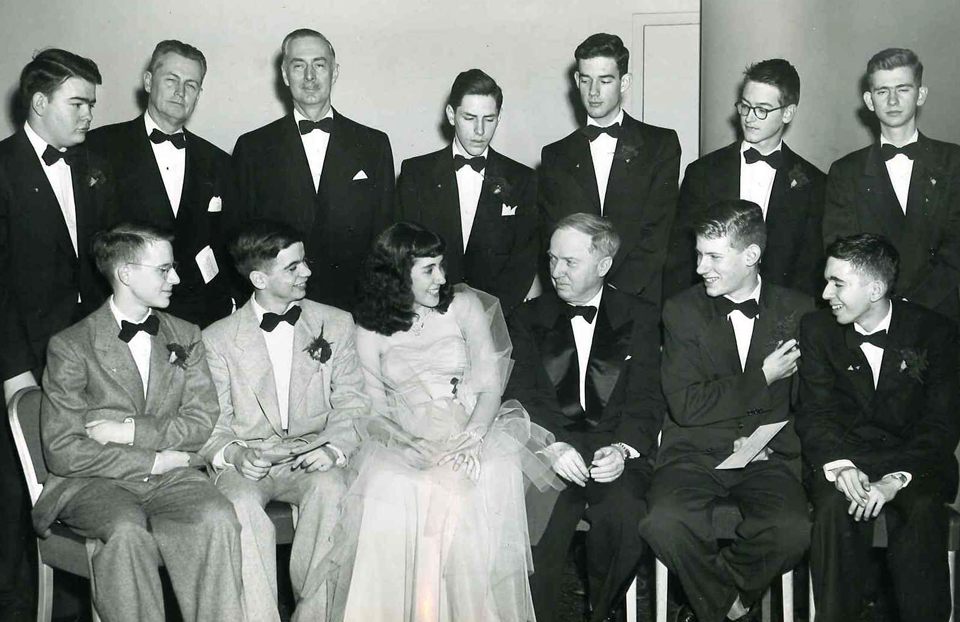 1953 Science Talent Search Top Ten finalists. Westinghouse STS.