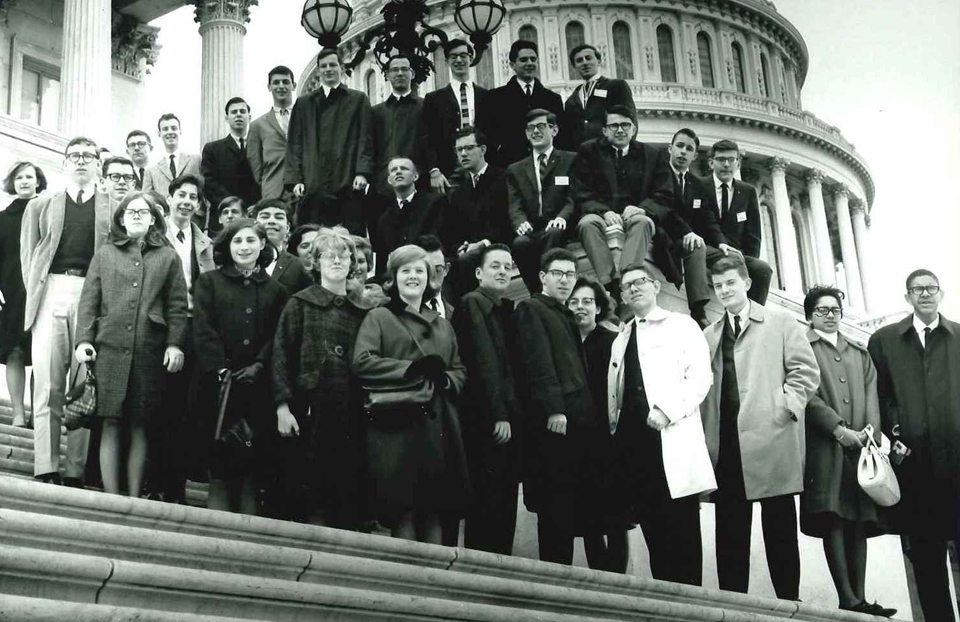 1966 Science Talent Search finalists at the Capitol