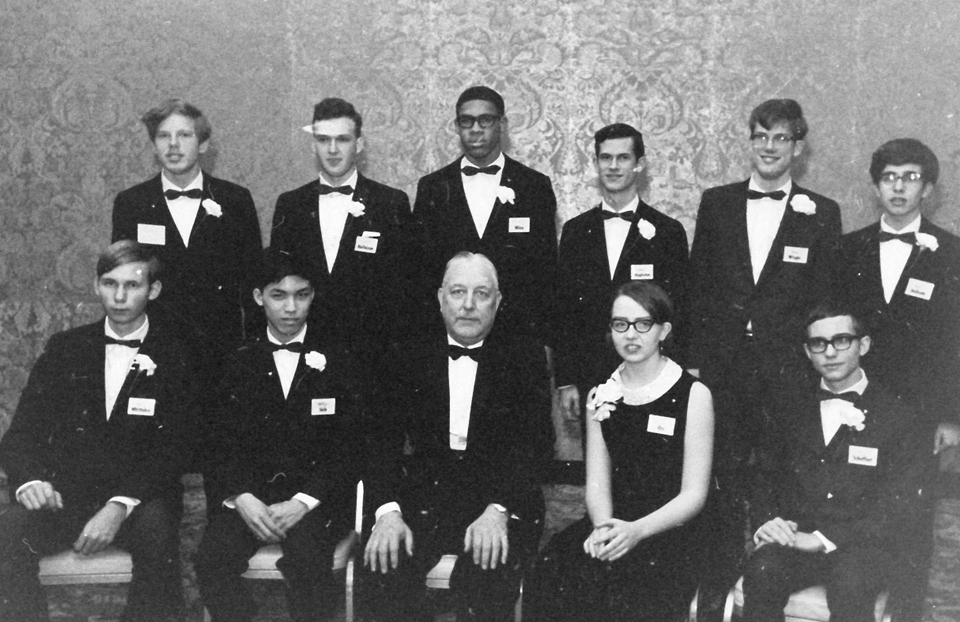1969 Science Talent Search Top Ten finalists. STS. Westinghouse.