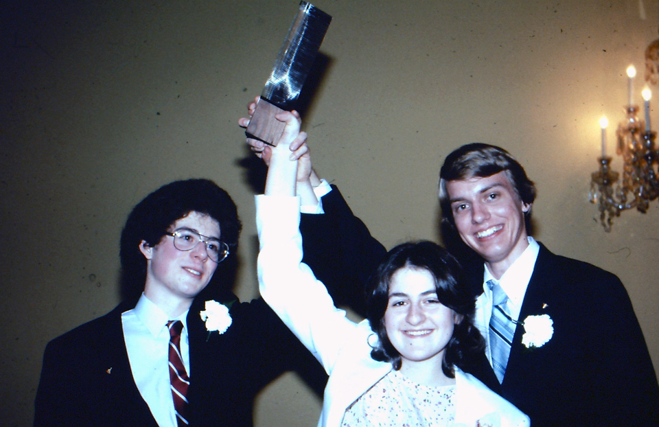 1981年科学塔尔ent Search Finalists - Top 3. Westinghouse STS.