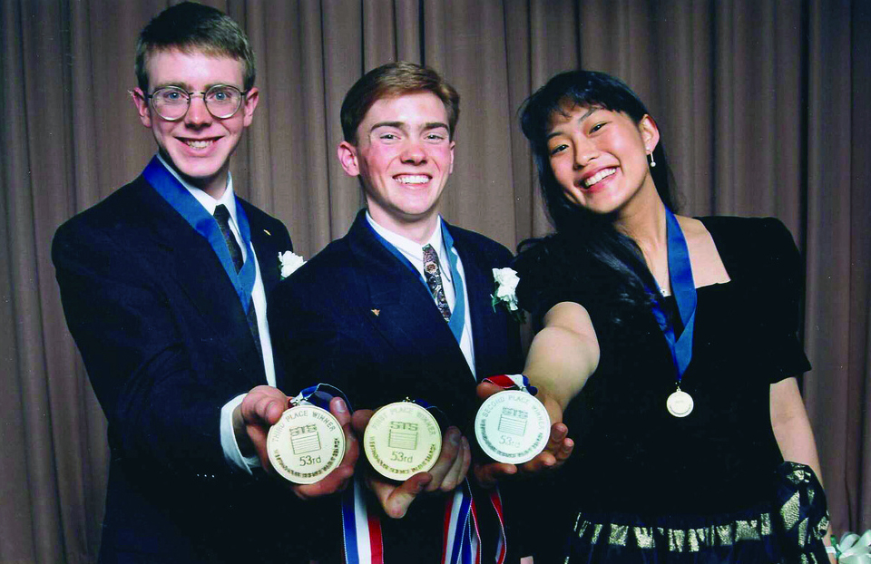 1994 Science Talent Search Top Three winners. STS.
