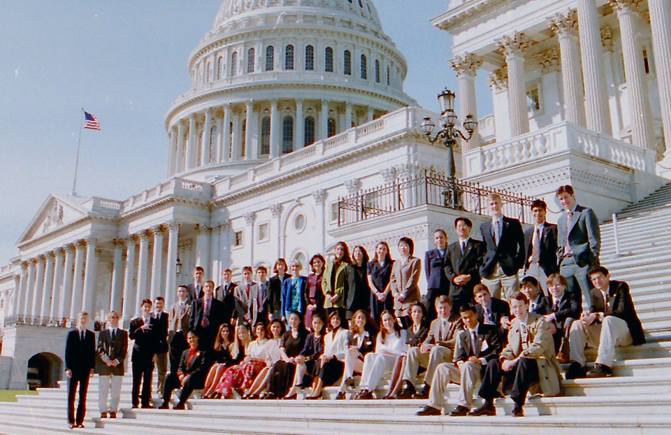 1997年科学人才在国会大楼的决赛中搜索。圣。