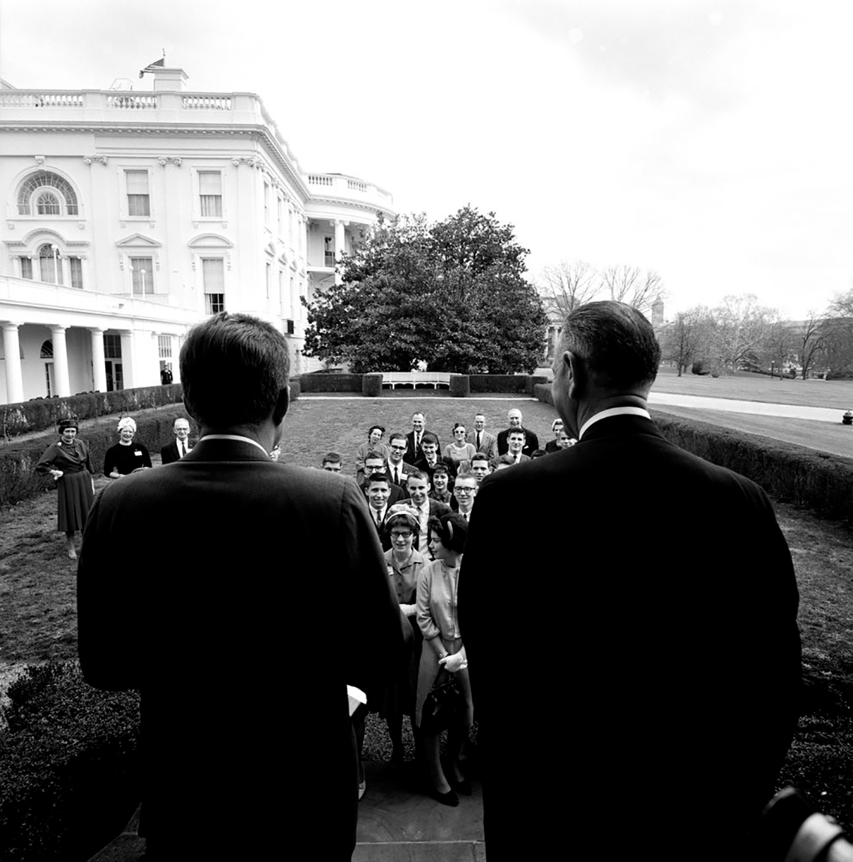 肯尼迪总统和约翰逊副总统演讲STS决赛